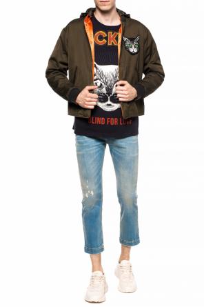Reversible jacket with logo, zdjęcie 2 Reversible jacket with logo od Gucci